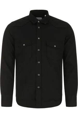 PT Torino Homme, Chemises, Noir, Taille: M Chemise en jean noir