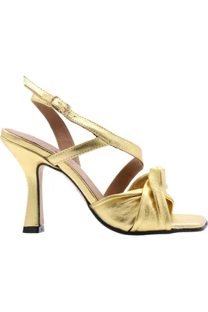 carmens Femme, Chaussures, Jaune, Taille: 38 EU High Heel Sandales