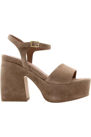 carmens Femme, Chaussures, Brun, Taille: 40 EU High Heel Sandales