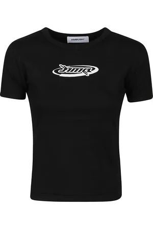 AMBUSH Femme, Tops, Noir, Taille: 42 FR T-Chemises