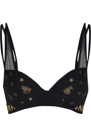 Chiara Ferragni Femme, Sous-vêtements, Noir, Taille: 42 FR Soutien-gorge