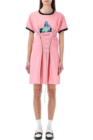 CORMIO Femme, Robes, Rose, Taille: 34 FR Robes