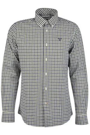 Barbour Homme, Chemises, Vert, Taille: 3XL Chemise Décontractée