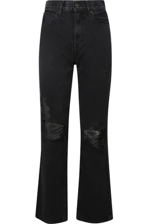 SLVRLAKE Femme, Jeans, Noir, Taille: W25 Jeans droits