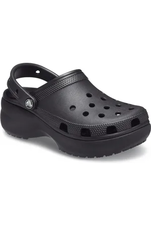 Crocs Femme, Chaussures, Noir, Taille: 38 EU Cloc Platform Clogs