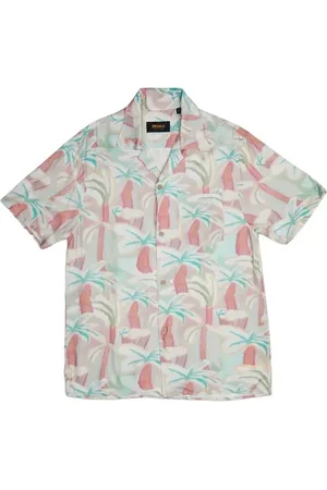 Deus Ex Machina Homme, Chemises, Vert, Taille: S Short Sleeve Chemises