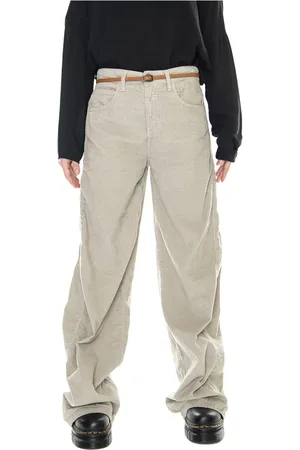 Alessia Santi Femme, Pantalons, Gris, Taille: 38 FR Pantalon large
