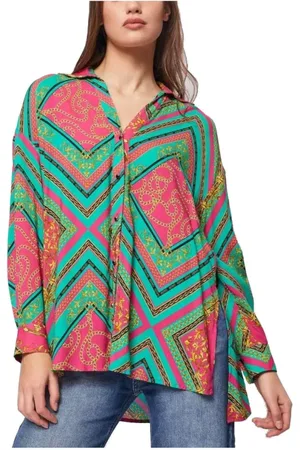 Gaudi Femme, Blouses et Chemises, Multicolore, Taille: 40 FR Chemises