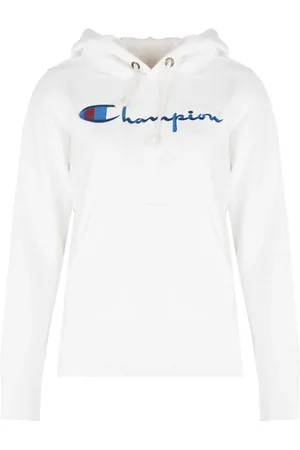 Champion Femme, Sweatshirts et sweats à capuche, Blanc, Taille: 36 FR Chemisier