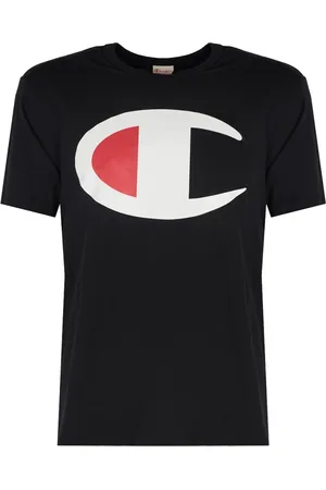 Champion Femme, Tops, Noir, Taille: 42 FR T-Shirt