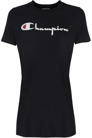 Champion Femme, Tops, Noir, Taille: 38 FR T-shirt; haut long;