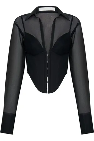 DION LEE Femme, Blouses et Chemises, Noir, Taille: 38 FR Chemises