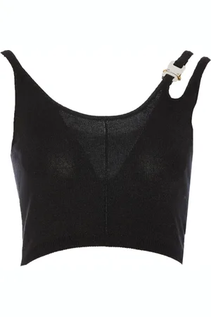 1017 ALYX 9SM Femme, Tops, Noir, Taille: 38 FR Hauts sans manches