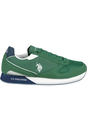 U.S. Polo Assn. Homme, Chaussures, Vert, Taille: 42 EU Baskets