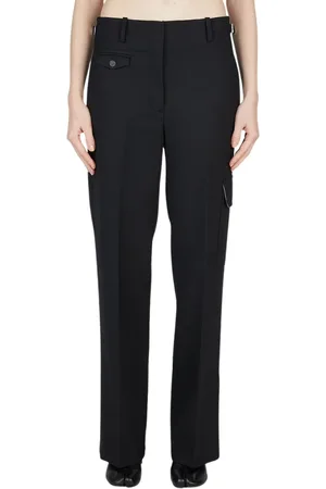 Helmut Lang Femme, Pantalons, Noir, Taille: 36 FR Pantalons