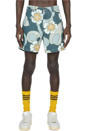 ERL Homme, Shorts, Bleu, Taille: S Shorts