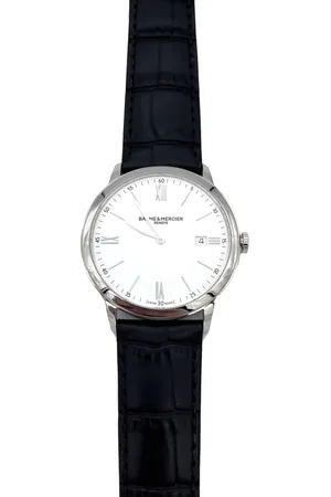 Baume et Mercier Homme, Accessoires, Noir, Taille: ONE Size Baume Mercier - Man - M0A10323 - Classima
