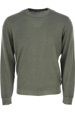 DRUMOHR Homme, Pulls, Vert, Taille: M Pulls à col rond