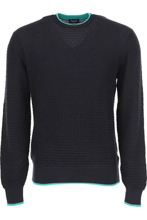 DRUMOHR Homme, Pulls, Bleu, Taille: M Pulls à col rond