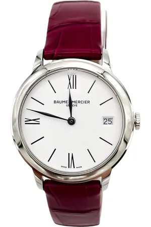 Baume et Mercier Femme, Accessoires, Blanc, Taille: ONE Size Regarder M0A10353 - Quartz classique