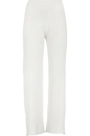 ANTONELLI Femme, Pantalons, Blanc, Taille: 36 FR Straight Pantalons