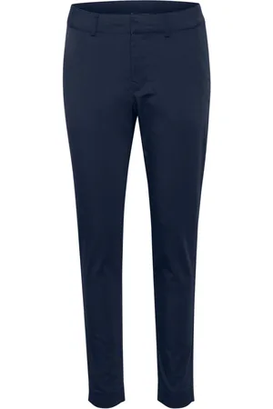 Kaffe Femme, Pantalons, Bleu, Taille: 40 FR Chinos