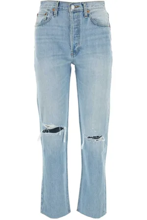 RE/DONE Femme, Jeans, Bleu, Taille: W27 Jeans droits