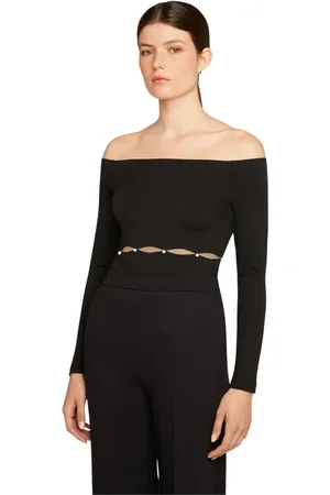 Wolford Femme, Tops, Noir, Taille: 40 FR Long Sleeve Hauts