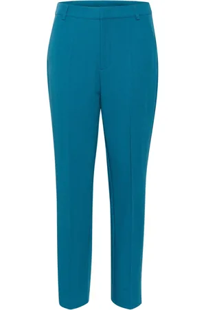 Kaffe Femme, Pantalons, Bleu, Taille: 42 FR Chinos