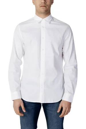 Armani Exchange Homme, Chemises, Blanc, Taille: 2XL Chemises
