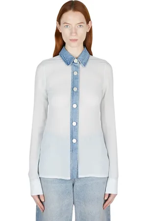 CHRISTOPHER ESBER Femme, Blouses et Chemises, Bleu, Taille: 40 FR Chemises