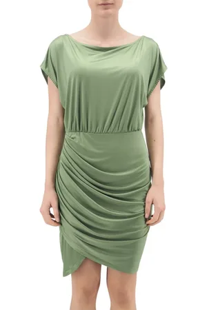 GAËLLE Femme, Robes, Vert, Taille: 40 FR Day Robes
