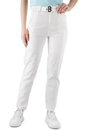 Blugirl Femme, Pantalons, Blanc, Taille: W25 Pantalons
