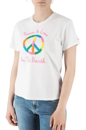 MC2 SAINT BARTH Femme, Tops, Blanc, Taille: 38 FR T-Chemises