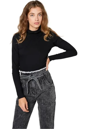 Manoush Femme, Pulls, Noir, Taille: 40 FR Col roulés
