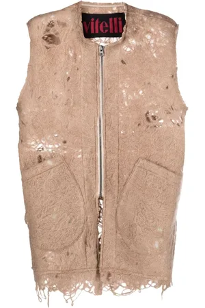 Vitelli Femme, Vestes, Brun, Taille: 40 FR Vestes