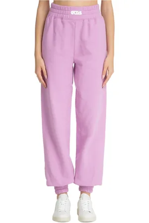 GCDS Femme, Pantalons, Rose, Taille: 36 FR Pantalon de survêtement