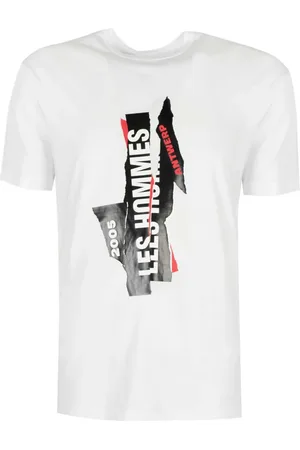 Les Hommes Homme, Tops, Blanc, Taille: M T-Chemises