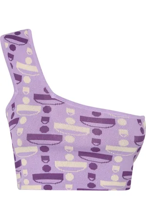 DODO BAR OR Femme, Tops, Violet, Taille: 38 FR Hauts sans manches