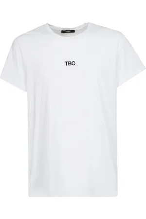 14 BROS Homme, Tops, Blanc, Taille: S T-shirts