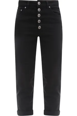 Dondup Femme, Jeans, Noir, Taille: W29 Cropped Jeans