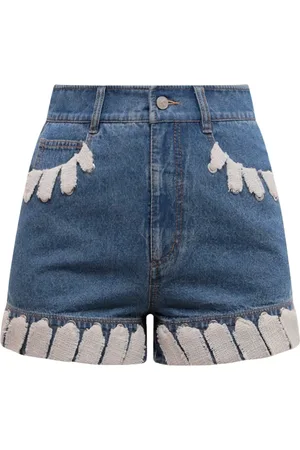KRIZIA Femme, Shorts, Bleu, Taille: 36 FR Short Shorts