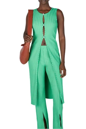 SIMON MILLER Femme, Blouses et Chemises, Vert, Taille: 42 FR Hauts