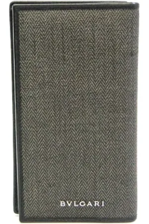 Bvlgari Femme, Pre-owned, Gris, Taille: ONE Size Pre-owned Cuir petite-maroquinerie
