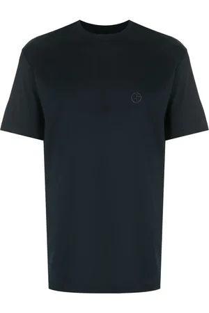 Giorgio Armani Homme, Tops, Bleu, Taille: M T-Chemises