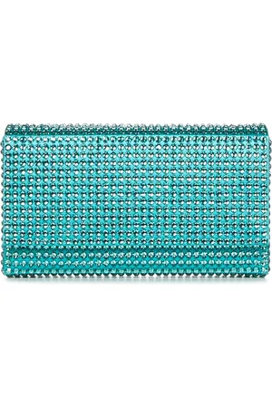 Amina Muaddi Femme, Sacs, Vert, Taille: ONE Size Sacs bandoulière