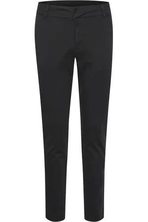 Kaffe Femme, Pantalons, Bleu, Taille: 42 FR Slim-fit Pantalons