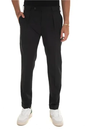 Berwich Homme, Pantalons, Noir, Taille: L Pantalons
