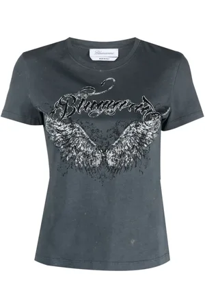 BLUMARINE Femme, Tops, Noir, Taille: 40 FR T-Chemises