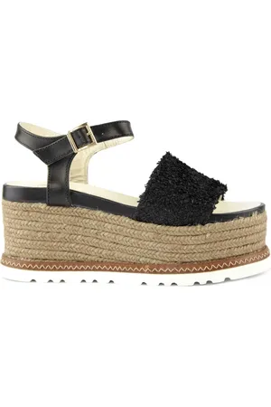 Espadrilles Femme, Chaussures, Noir, Taille: 40 EU Wedges